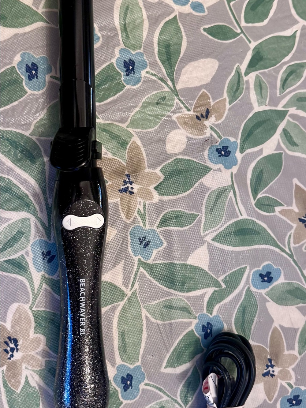 BEACHWAVER Black Glitter Hair Curler